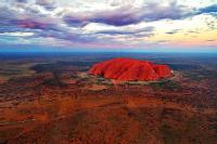Foto de la montaña Uluru