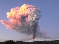 Volcán Etna en Sicilia.