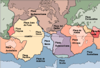 Las placas tectonicas en el mundo