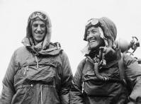 Edmund Hillary y el sherpa Tenzing Norgay