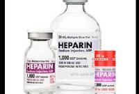 Heparina inyectable y vía oral